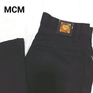 【90s】古着 MCM レジェール チノパン 薄手 黒