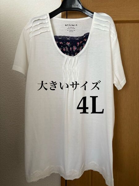 大きいサイズ 4L デザインTシャツ 訳あり!