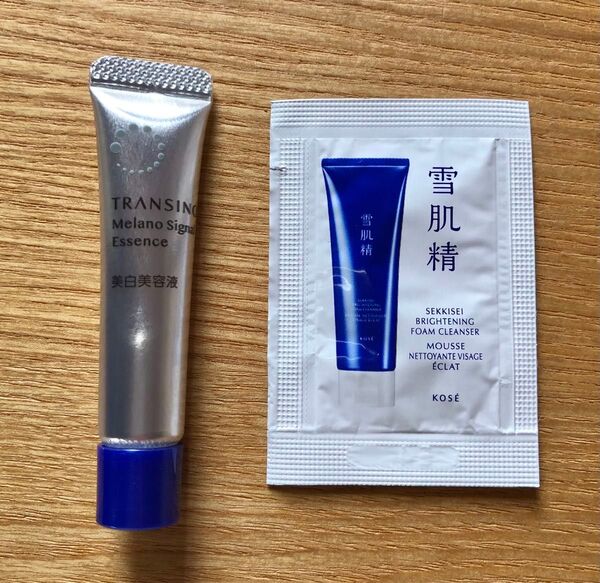 トランシーノ 薬用 メラノシグナルエッセンス (美白美容液) 5g + 雪肌精 クリームウォッシュ サンプル MAQUIA 付録