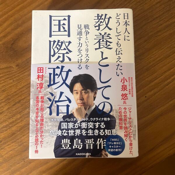教養としての国際政治 著:豊島晋作 日本人にどうしても伝えたい