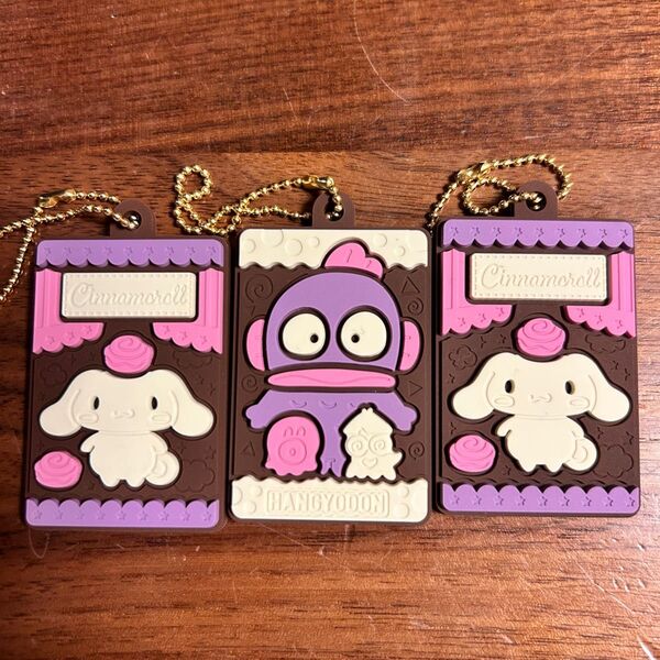 サンリオ キャラパキ キーホルダー ハンギョドン シナモン 3つセット