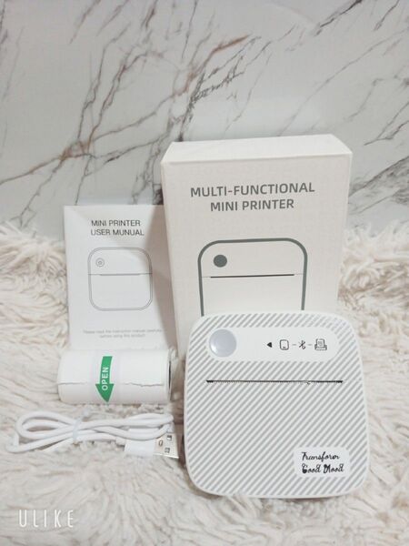 携帯用ラベルプリンター(写真プリント) Android/ios対応