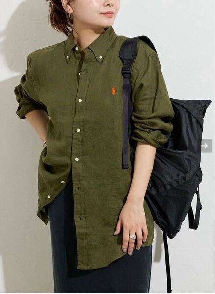 新品JOURNAL STANDARD【ポロ ラルフ ローレン】 LINEN SPORT SHIRTS:リネンシャツ