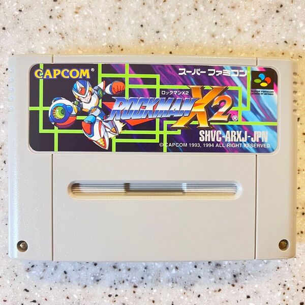 【端子清掃済】ロックマンX2 スーパーファミコン SFC ゲームソフト