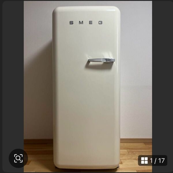 SMEG 直冷式冷凍冷蔵庫 FAB28 形 S28STRP3 スメッグ
