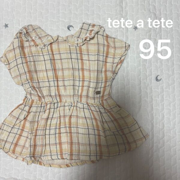 バースデイ テータテート トップス チェック 95