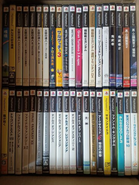PS2 ソフト 大量 a-45