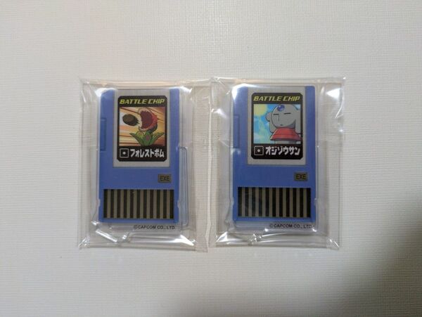ロックマンエグゼ C賞 バトルチップアクリルスタンド オジゾウサン フォレストボム