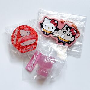 サンリオ キティちゃん クリップ キーホルダー マスコット