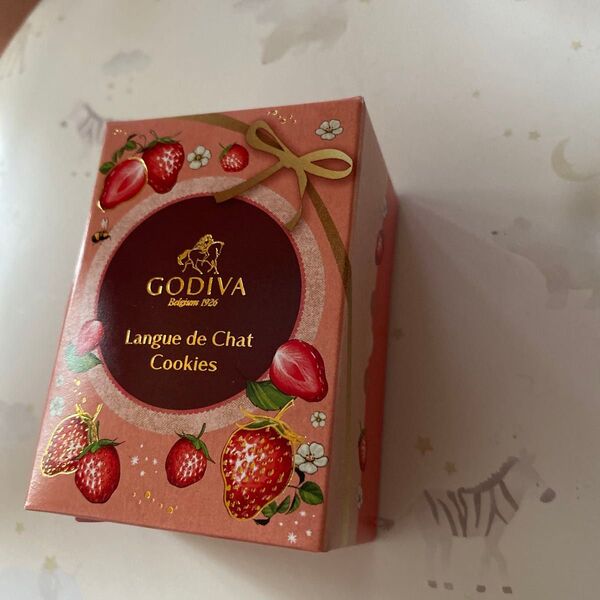 GODIVA あまおう苺&ホワイトチョコレート ラングドシャクッキー