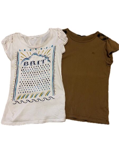 バーバリー Burberry 半袖 Tシャツ 2点セット 120