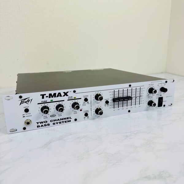 PEAVEY T-MAX TWO CHANNEL BASS SYSTEM ベースヘッドアンプ 動作品