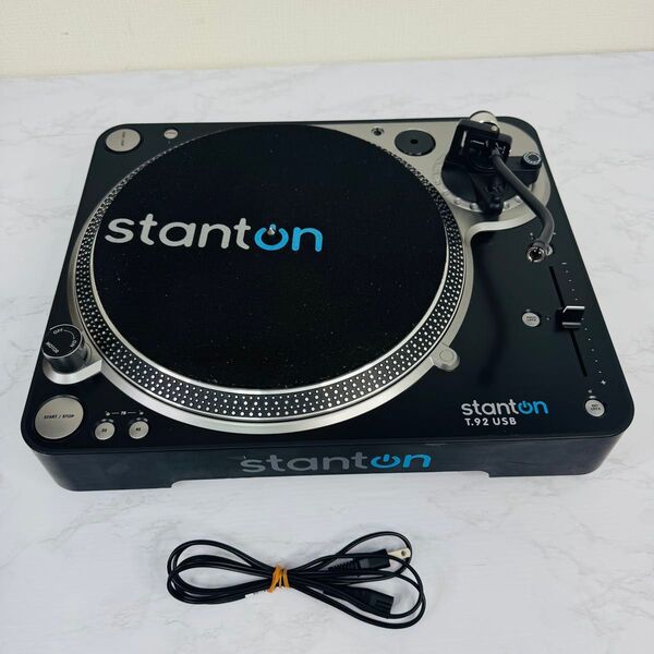 stanton T.92 USB ターンテーブル 動作品 KORG コルグ レコードプレーヤー