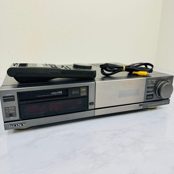 SONY ソニー EV-S2500 Hi8 ビデオカセットレコーダー 8ミリ リモコン 動作品
