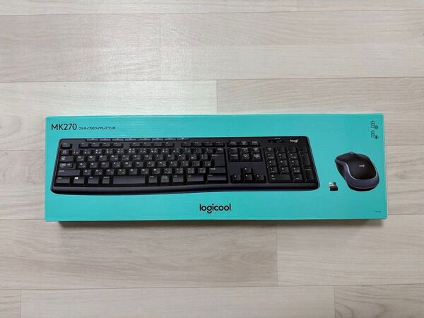 ロジクール ワイヤレス マウス キーボード セット MK270B ブラック