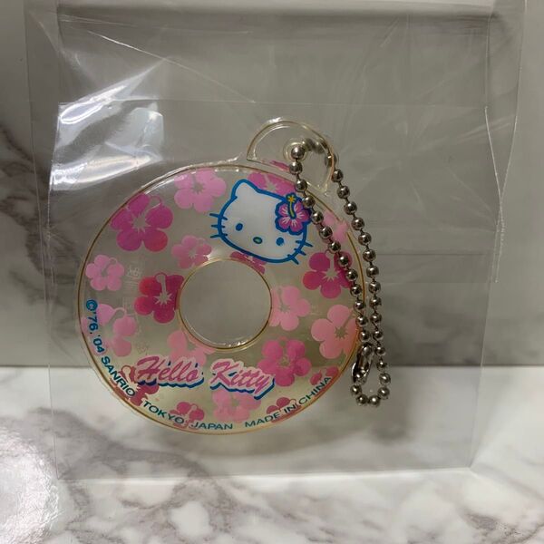 Sanrio Hello kitty ハイビスカスキティ 浮き輪チェーンポールマスコット