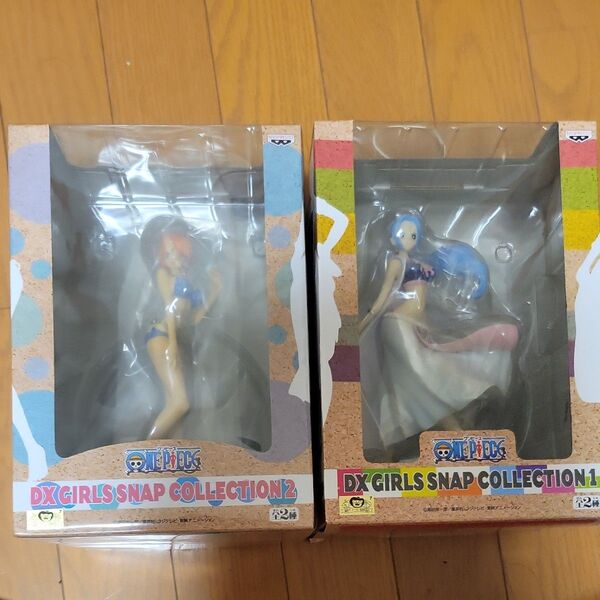 ワンピース GIRLS SNAP COLLECTION フィギュア ナミ ビビ