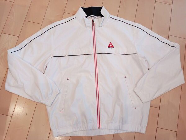 le coq sportif ナイロンジャケット ホワイト ゴルフ メンズ