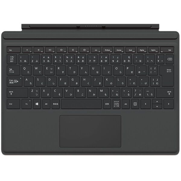 Surface Pro 6/7/7+純正タイプカバー キーボード 1725 ブラック