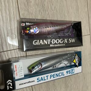 ソルトペンシル95 ジャイアントドッグxsw ダイワ メガバス