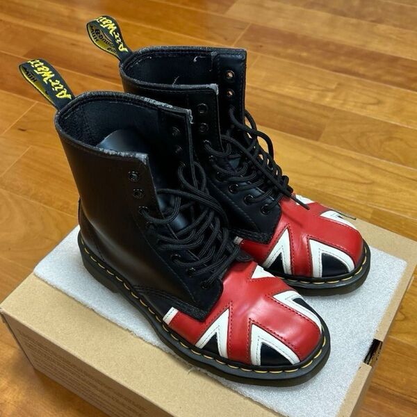 ドクターマーチン Dr.Martens 8ホールブーツ UK5 24cm ユニオンジャック