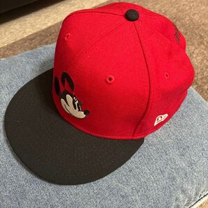 NEW ERA ニューエラ Disneyland購入 公式ミニーマウス キャップ 帽子 ミニーちゃん