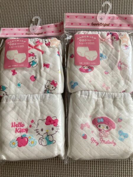 新品!サンリオキティマイメロパンツ4枚セット最終値下げ