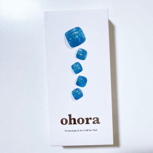 ohora セミキュアジェルネイルシール フットネイルシール オホーラ