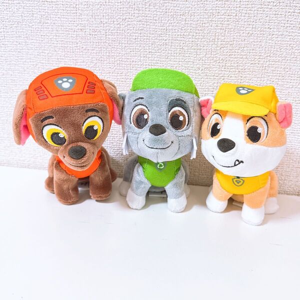 パウパトロール KAWAIIスタイルぬいぐるみ ロッキー ラブル ズーマ