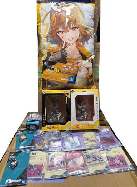 【最終価格】一番くじ NIKKE CHAPTER3 アニス フィギュア A賞 & ラストワン賞 & クッション その他下位賞 他