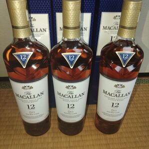 MACALLAN 12年 ダブルカスク 3本セット