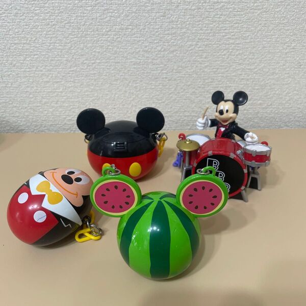 ディズニーリゾート ミッキーマウス スナックケース 4点セット