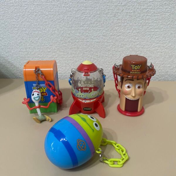 ディズニーリゾート トイストーリー スナックケース 4点セット フィギュア