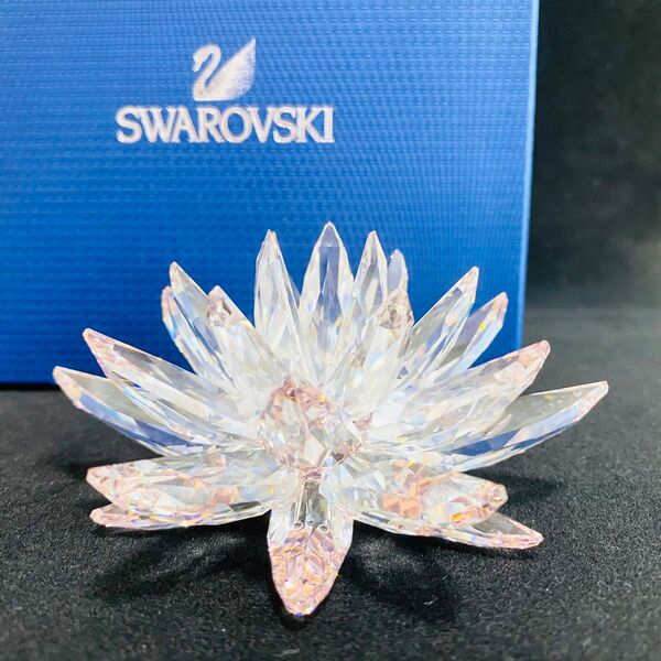 スワロフスキー 蓮の花 蓮 ハス Lotus SWAROVSKI 5100663 インテリア 置物 ギフト プレゼント