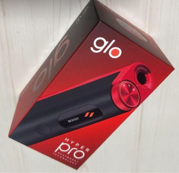 【新品未使用】glo HYPER PRO レッド 本体 タバコ