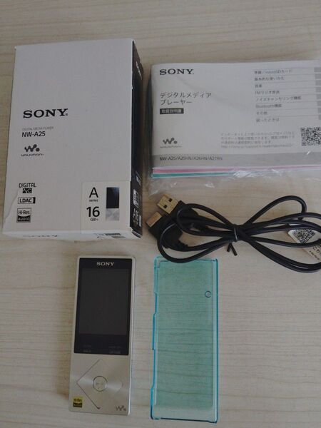 SONY WALKMAN ソニーウォークマン NW-A25 16GB シルバー 美品