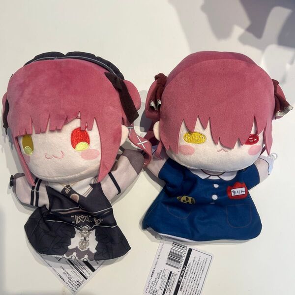 【新品未使用】フリュー ホロライブ パペットぬいぐるみ 宝鐘マリン、宝鐘マリン② 2種セット タグ付き