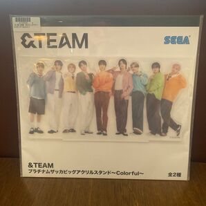 &TEAM プラチナムザッカ ビッグアクリルスタンド Colorful A 1列 SEGA セガ