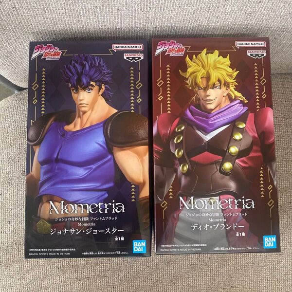 ジョジョの奇妙な冒険 フィギュア 2個セット ジョナサン ディオ ジョースター ブランドー バンプレスト JOJO プライズ 2種
