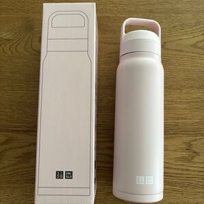 ユニクロ感謝祭 炭酸対応ステンレスボトル 水筒 ピンク