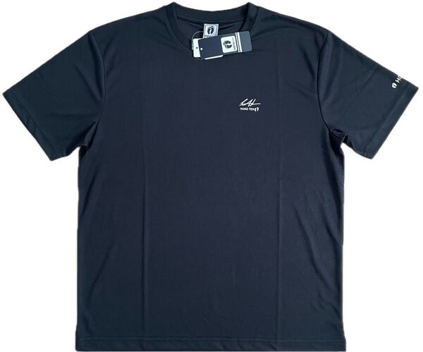 HANGTEN 半袖 Tシャツ Lサイズ メンズ BLACK シンプル ロゴ 夏