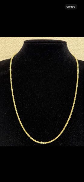 14k ロープチェーン 22インチ ネックレス 14金 K14 2mm