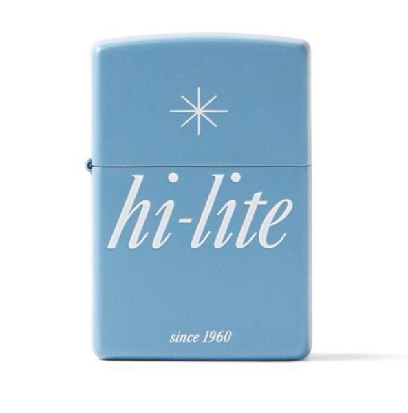 新品 hi-liteオリジナルZippo 65周年記念モデル ブルー ハイライト ジッポー