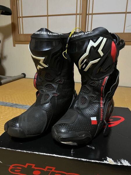alpinestars×クシタニ スーパーテックR サイズ42(26.5cm相当) レーシングブーツ SUPERTECH