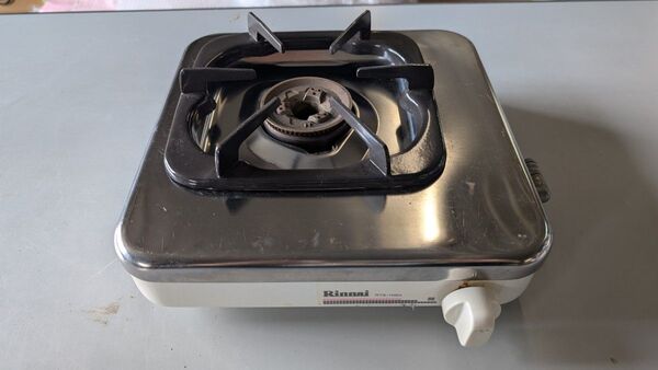 中古◆Rinnai リンナイ 卓上ガスコンロ LPガス用 業務用 厨房機器 1口ガスコンロ