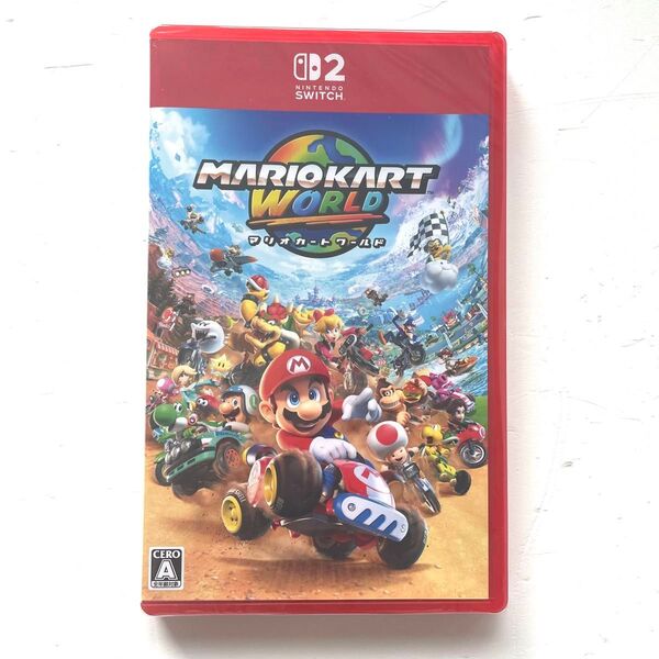 【新品未使用未開封】マリオカートワールド switch2パッケージ版