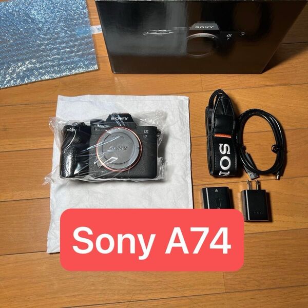 SONY a74 ミラーレス一眼 美品