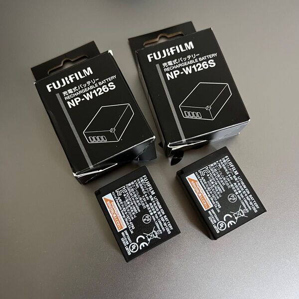 FUJIFILM 充電式バッテリー NP-W126S 2個 (49)
