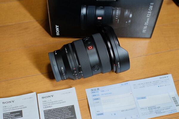 Sony Fe16-35mmf2.8 Gmaster ii 美品 元箱付き