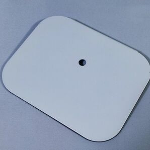 GREEN HOUSE モニターアーム用 台座補強プレート ホワイト GH-AMPB-WH 大のみ